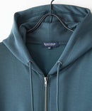 接触冷感 COOLスムース5分袖パーカー 【BLUE STANDARD/ブルースタンダード】