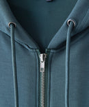 接触冷感 COOLスムース5分袖パーカー 【BLUE STANDARD/ブルースタンダード】