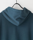 接触冷感 COOLスムース5分袖パーカー 【BLUE STANDARD/ブルースタンダード】