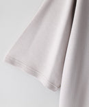 接触冷感 COOLスムース フェイクレイヤード リラックス フィット  Tパーカー BLUE STANDARD