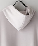 接触冷感 COOLスムース フェイクレイヤード リラックス フィット  Tパーカー BLUE STANDARD