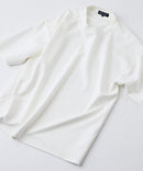 接触冷感 COOLスムース フェイクレイヤード フットボール切り替えリラックスフィットTシャツ  BLUE STANDARD