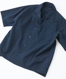 快適メッシュ素材 エアースルーテックオープンシャツ【BLUE STANDARD/ブルースタンダード】