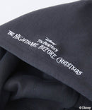 【DISNEY/ディズニー】＜ナイトメアー・ビフォア・クリスマス＞＜ディズニーヴィランズ＞ビッグシルエット 裏起毛 プルオーバーパーカー フーディー ドロップショルダー オーバーサイズ