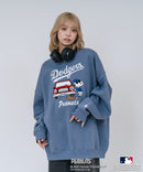 【PEANUTS/ピーナッツ】【ユニセックスデザインでリンクコーデにも◎】MLB×PEANUTS 裏起毛トレーナー 保温 キャラクター ドジャース ヤンキース パイレーツ ❘ジーンズメイト公式オンラインショップ