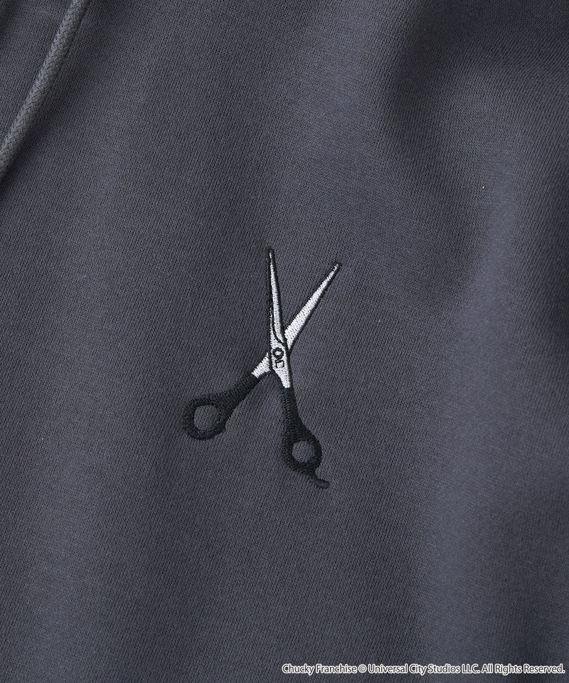 【CHUCKY/チャッキー】オリジナルデザイン 裏起毛パーカー フーディー CHUCKY チャッキー ティファニー