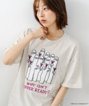 【ムーミン】 【綿100%のしっかりした生地】オリジナルデザイン キャラクター刺繍Tシャツ リトルミイ ニョロニョロ 大人カジュアル ユニセックス