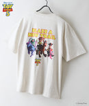 【TOY STORY/トイ・ストーリー】【限定オリジナルデザイン】半袖Tシャツ 綿100% ドロップショルダー ワンポイント バックプリント ディズニー ピクサー キャラクター クルーネック Disney ユニセックス
