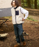 【2025AW新色追加！】CONCORD 防風 ボア ベスト RAGGED MOUNTAIN ラギットマウンテン ボア 防風 ベスト 防寒 重ね着 定番 重宝 コーデ 暖かい