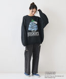 【SEQUENZ/シークエンズ】TP C/N KNIT/スヌーピー ニット クルーネック ワイドシルエット ジャガード