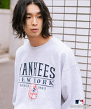 【MLB/メジャーリーグベースボール】 裏起毛 レトロロゴ クルーネックトレーナー スウェット