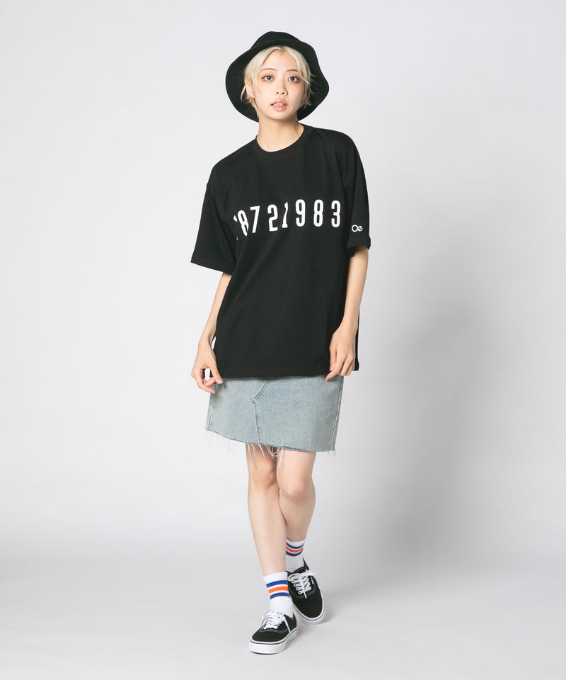 リラックス オリジン ナンバリング プリントTシャツ UVカットOUTDOOR EXCHANGE