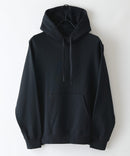 【HANES/ヘインズ】【スタンダードフィットで着る人を選ばない】Hanes SWEATS KURO スウェットフーディー 綿100% タグレス仕様 フード部二重仕立て ユニセックス