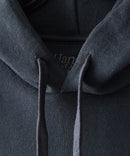 【HANES/ヘインズ】【スタンダードフィットで着る人を選ばない】Hanes SWEATS KURO スウェットフーディー 綿100% タグレス仕様 フード部二重仕立て ユニセックス