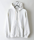 【HANES/ヘインズ】【スタンダードフィットで着る人を選ばない】Hanes SWEATS SHIRO スウェットジップアップフーディー 綿100% タグレス仕様 フード部二重仕立て ユニセックス