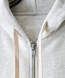 【HANES/ヘインズ】【スタンダードフィットで着る人を選ばない】Hanes SWEATS SHIRO スウェットジップアップフーディー 綿100% タグレス仕様 フード部二重仕立て ユニセックス