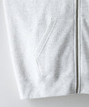 【HANES/ヘインズ】【スタンダードフィットで着る人を選ばない】Hanes SWEATS SHIRO スウェットジップアップフーディー 綿100% タグレス仕様 フード部二重仕立て ユニセックス