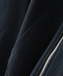 【HANES/ヘインズ】【スタンダードフィットで着る人を選ばない】Hanes SWEATS KURO スウェットジップアップフーディー 綿100% タグレス仕様 フード部二重仕立て ユニセックス ❘ジーンズメイト公式オンラインショップ