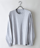 【HANES/ヘインズ】【ニオイの発生を抑制する「Fresh IQ（フレッシュ アイキュー）」加工により1日中快適】Hanes Originals 1P クルーネックロングスリーブＴシャツ 高機能インナー 裾ピスネーム リングスパン糸 チューブボディ タグレス仕様 ユニセックス