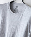 【HANES/ヘインズ】【ニオイの発生を抑制する「Fresh IQ（フレッシュ アイキュー）」加工により1日中快適】Hanes Originals 1P クルーネックロングスリーブＴシャツ 高機能インナー 裾ピスネーム リングスパン糸 チューブボディ タグレス仕様 ユニセックス