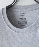 【HANES/ヘインズ】【ニオイの発生を抑制する「Fresh IQ（フレッシュ アイキュー）」加工により1日中快適】Hanes Originals 1P クルーネックロングスリーブＴシャツ 高機能インナー 裾ピスネーム リングスパン糸 チューブボディ タグレス仕様 ユニセックス