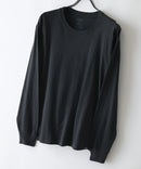 【HANES/ヘインズ】【ニオイの発生を抑制する「Fresh IQ（フレッシュ アイキュー）」加工により1日中快適】Hanes Originals 1P クルーネックロングスリーブＴシャツ 高機能インナー 裾ピスネーム リングスパン糸 チューブボディ タグレス仕様 ユニセックス