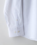 【BLUE STANDARD/ブルースタンダード】【涼しくさらさらな肌ざわりの綿麻シャツ】コットンリネンミックス レギュラーカラーシャツ リラックスフィット 無地 ストライプ 通気性 清涼感 吸水速乾 紫外線対策 羽織り