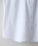 【BLUE STANDARD/ブルースタンダード】【涼しくさらさらな肌ざわりの綿麻シャツ】コットンリネンミックス レギュラーカラーシャツ リラックスフィット 無地 ストライプ 通気性 清涼感 吸水速乾 紫外線対策 羽織り