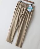 【BLUE STANDARD/ブルースタンダード】快適スーパーストレッチイージーパンツ ラクパン リラックスストレッチ 遮熱 UVカット 冷感 軽量 イージーケア 毛玉レス ベージュ ❘ジーンズメイト公式オンラインショップ