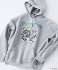 【DISNEY/ディズニー】＜ナイトメアー・ビフォア・クリスマス＞＜ディズニーヴィランズ＞ビッグシルエット 裏起毛 プルオーバーパーカー フーディー ドロップショルダー オーバーサイズ