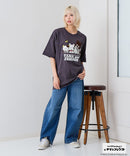 【タマ＆フレンズ～うちのタマ知りませんか？】オリジナルデザインTシャツ バイキンくん 刺繍 ドロップショルダー ユニセックス