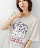 【ムーミン】 【綿100%のしっかりした生地】オリジナルデザイン キャラクター刺繍Tシャツ リトルミイ ニョロニョロ 大人カジュアル ユニセックス
