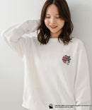 【CONVERSE/コンバース】×【TOM AND JERRY/トムとジェリー】オーバーサイズ プリント スウェットトレーナー