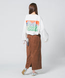 サンセットマウンテン バックロゴ ロンT OUTDOOR EXCHANGE アウトドアエクスチェンジ