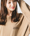サンセットマウンテン バックロゴ ロンT OUTDOOR EXCHANGE アウトドアエクスチェンジ