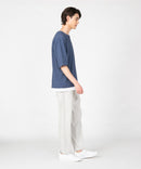 汗染み 目立ちにくい フェイク レイヤード 重ね着風 BIG キーネック Tシャツ ZERO STAIN ゼロステイン 防汚 UVカット 撥水 ❘ジーンズメイト公式オンラインショップ