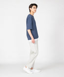 汗染み 目立ちにくい フェイク レイヤード 重ね着風 BIG キーネック Tシャツ ZERO STAIN ゼロステイン 防汚 UVカット 撥水 ❘ジーンズメイト公式オンラインショップ
