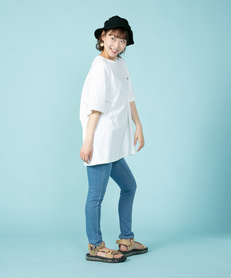 天竺 バックプリント BIG Tシャツ CONVERSE コンバース