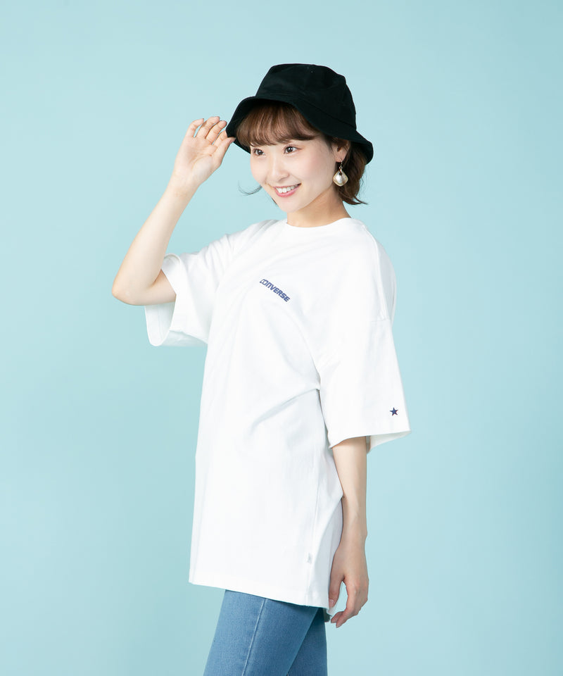 天竺 バックプリント BIG Tシャツ CONVERSE コンバース