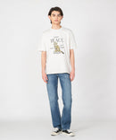 汗染み 目立ちにくい アニマル プリント Tシャツ ZERO STAIN ゼロステイン 防汚 UVカット 撥水 ❘ジーンズメイト公式オンラインショップ
