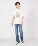 汗染み 目立ちにくい アニマル プリント Tシャツ ZERO STAIN ゼロステイン 防汚 UVカット 撥水 ❘ジーンズメイト公式オンラインショップ