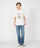 汗染み 目立ちにくい アニマル プリント Tシャツ ZERO STAIN ゼロステイン 防汚 UVカット 撥水 ❘ジーンズメイト公式オンラインショップ