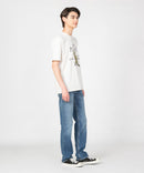 汗染み 目立ちにくい アニマル プリント Tシャツ ZERO STAIN ゼロステイン 防汚 UVカット 撥水 ❘ジーンズメイト公式オンラインショップ