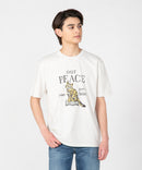 汗染み 目立ちにくい アニマル プリント Tシャツ ZERO STAIN ゼロステイン 防汚 UVカット 撥水 ❘ジーンズメイト公式オンラインショップ