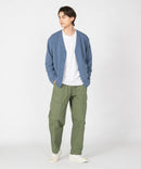 【KAITEKI+】快適 吸水 速乾 ドライタッチ イージーケア ストレッチ ドライリップル ボタン カーディガン ❘ジーンズメイト公式オンラインショップ