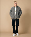 リバーシブル ナイロン ボア フリース ジャケット BLUE STANDARD ブルースタンダード