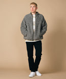 リバーシブル ナイロン ボア フリース ジャケット BLUE STANDARD ブルースタンダード