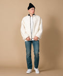 リバーシブル ナイロン ボア フリース ジャケット BLUE STANDARD ブルースタンダード