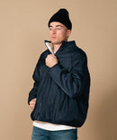 リバーシブル ナイロン ボア フリース ジャケット BLUE STANDARD ブルースタンダード