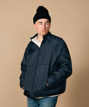 リバーシブル ナイロン ボア フリース ジャケット BLUE STANDARD ブルースタンダード